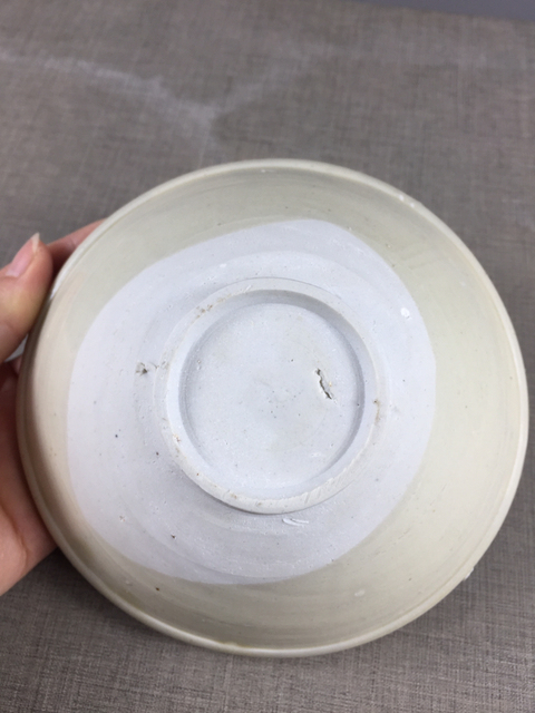 古玩陶瓷白釉唇口碗拍賣，當前價格999元