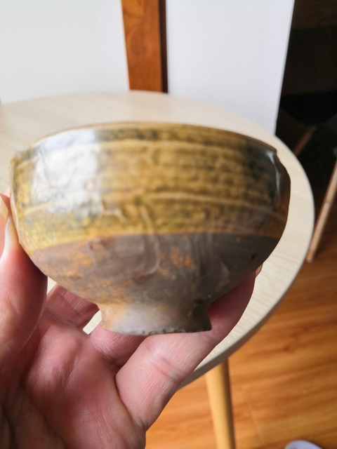 古玩陶瓷青釉碗拍賣，當前價格160元