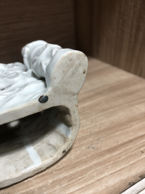 古玩陶瓷晚清觀音塑像拍賣，當前價格1588元