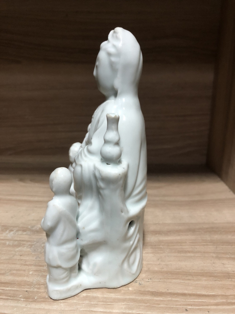 古玩陶瓷晚清觀音塑像拍賣，當前價格1588元