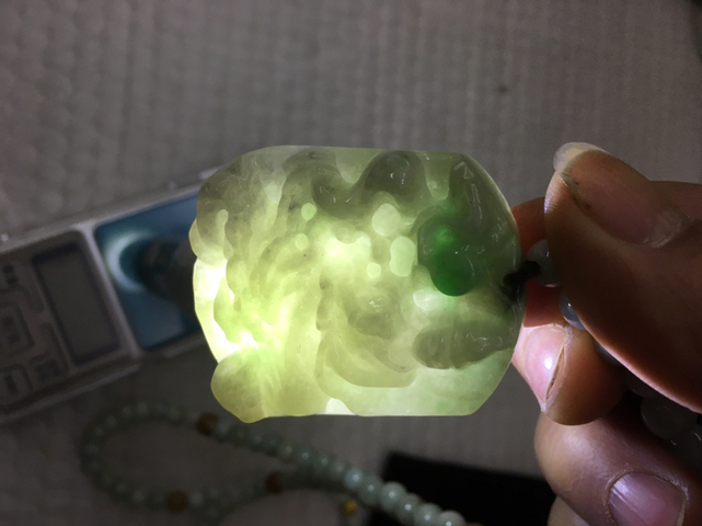 古玩玉器佛牌子拍賣，當前價格550元