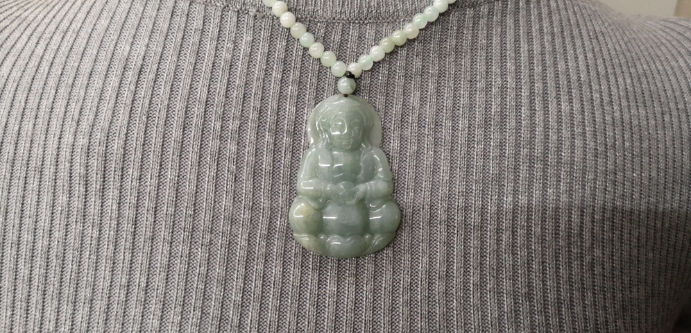 古玩玉器觀音拍賣,當(dāng)前價(jià)格298元