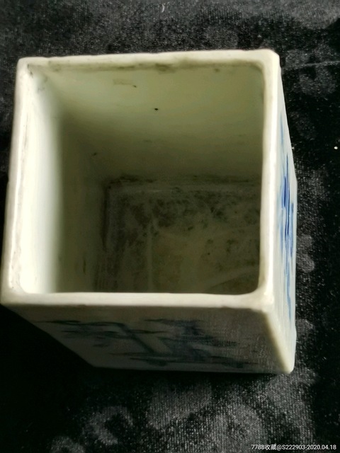 古玩陶瓷晚清青花拍賣，當(dāng)前價(jià)格1680元