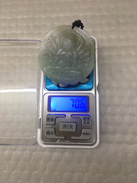 古玩玉器千手觀音拍賣,當前價格450元