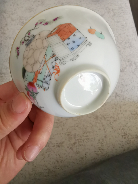 古玩陶瓷粉彩碗拍賣，當前價格999元