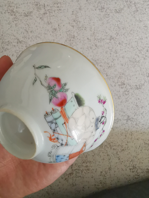 古玩陶瓷粉彩碗拍賣，當前價格999元