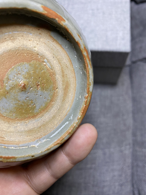 古玩陶瓷元末龍泉窯青釉蔗段洗拍賣，當前價格11800元