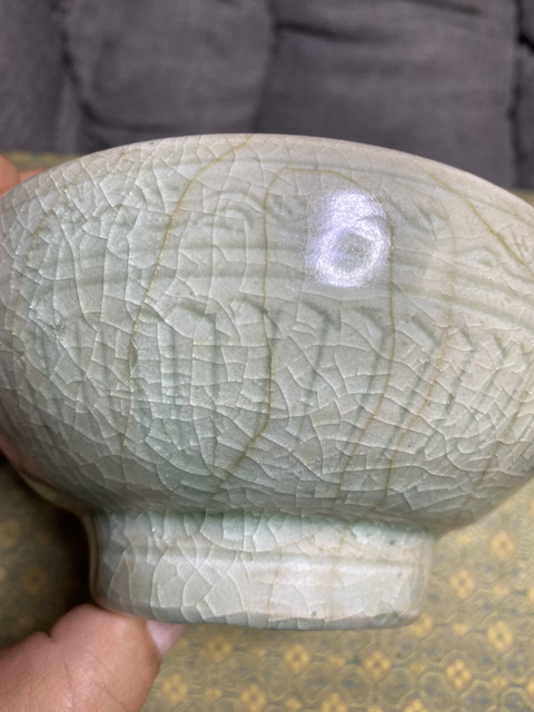 古玩陶瓷青釉碗拍賣,當前價格18000元