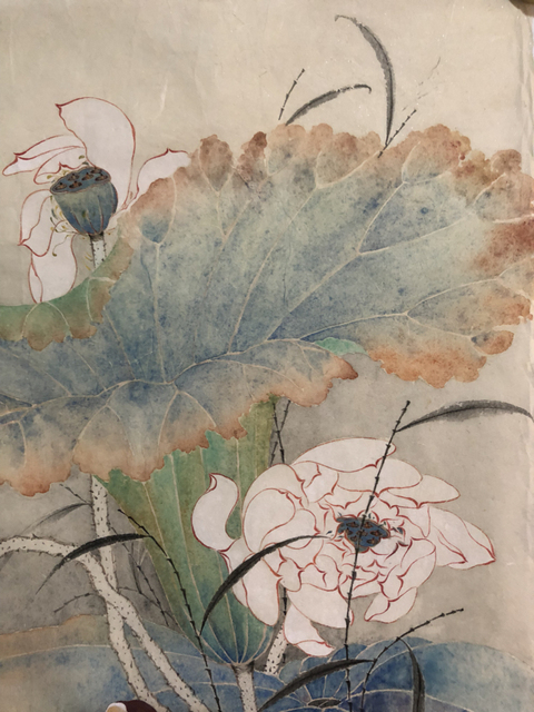 古玩字畫徐偉老師精品花鳥圖(已裝框)拍賣,當前價格780元