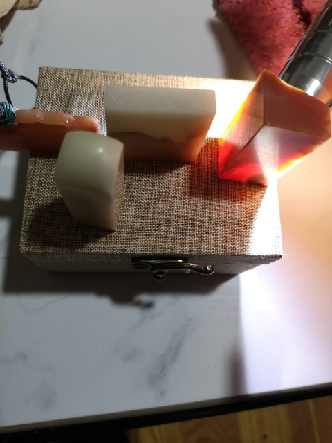 古玩雜項老撾石印章一組拍賣,當前價格850元