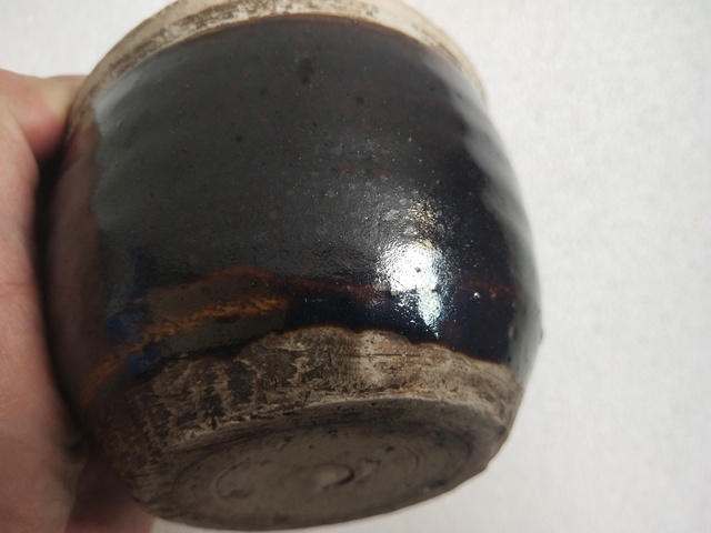 古玩陶瓷清代醬釉香爐拍賣，當(dāng)前價格188元