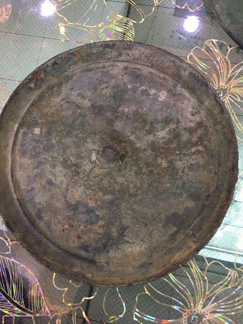 古玩銅器新春放漏銅鏡（兩個）拍賣，當前價格7500元