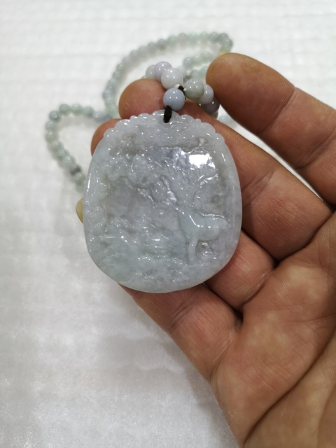 古玩玉器鹿牌子拍賣，當前價格550元