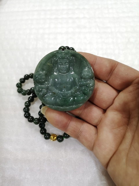 古玩玉器觀音牌子拍賣,當前價格980元