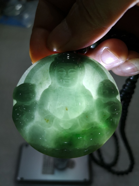 古玩玉器觀音牌子拍賣,當前價格980元