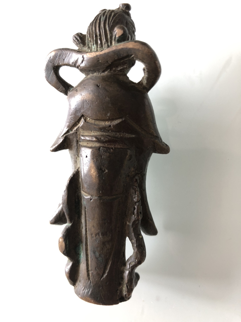 古玩銅器【明代】童子器人物造像拍賣,當前價格45000元
