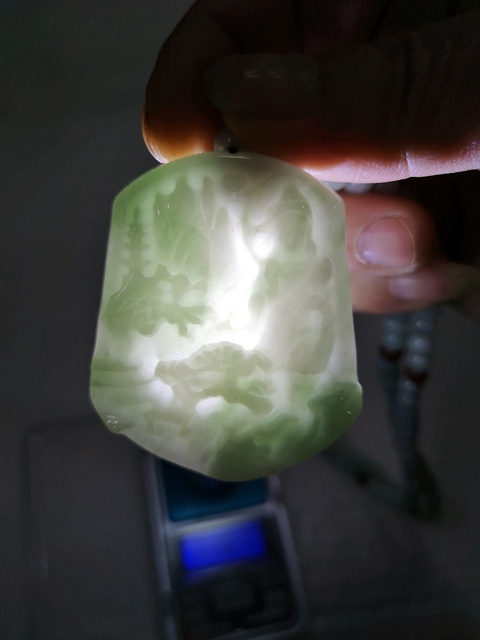古玩玉器觀音拍賣，當前價格780元