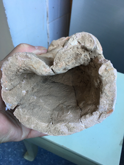 古玩陶瓷【南北朝】彩繪陶俑拍賣，當前價格5600元