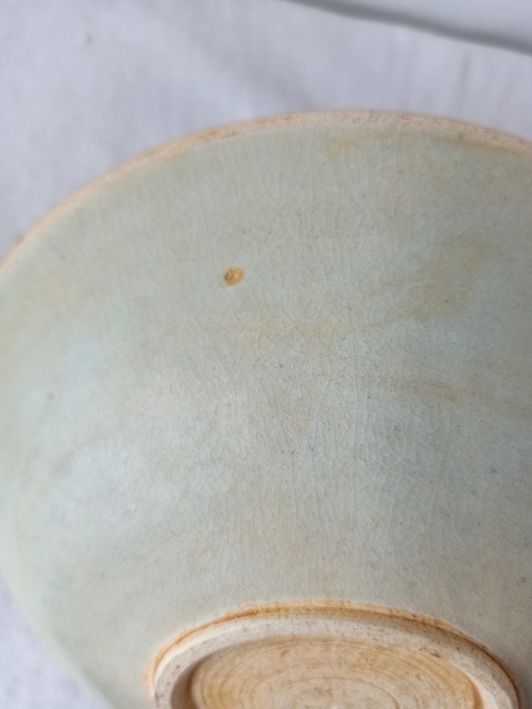 古玩陶瓷宋代鴛鴦花盤拍賣,當前價格25000元