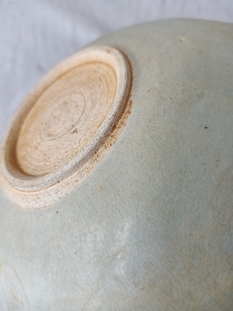 古玩陶瓷宋代鴛鴦花盤拍賣,當前價格25000元