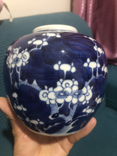 古玩陶瓷青花罐拍賣,當前價格1999元