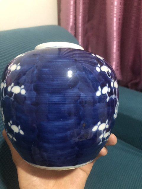 古玩陶瓷青花罐拍賣,當前價格1999元