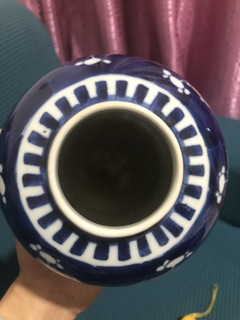 古玩陶瓷青花罐拍賣,當前價格1999元