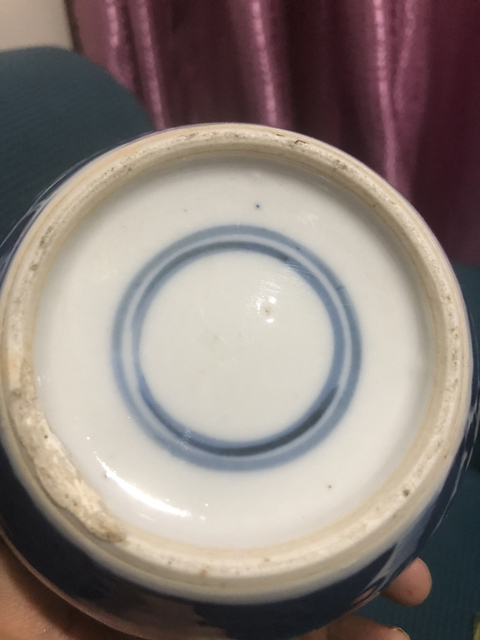古玩陶瓷青花罐拍賣,當前價格1999元