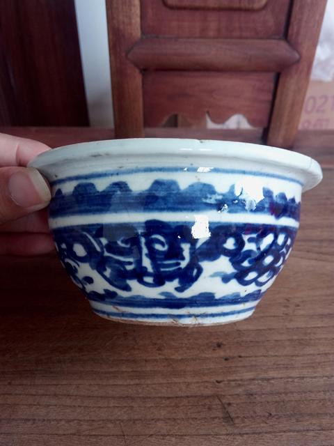 古玩陶瓷青花香爐拍賣,當前價格500元