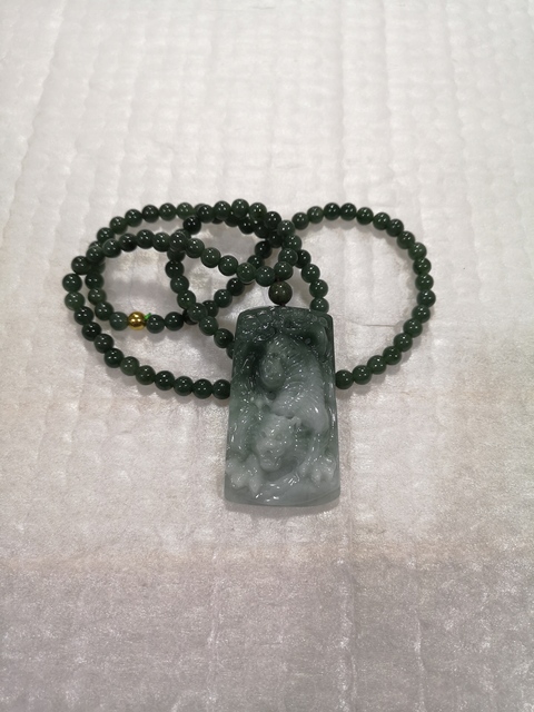 古玩玉器虎牌子拍賣，當前價格1200元