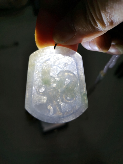 古玩玉器翠牌子拍賣,當(dāng)前價(jià)格1200元