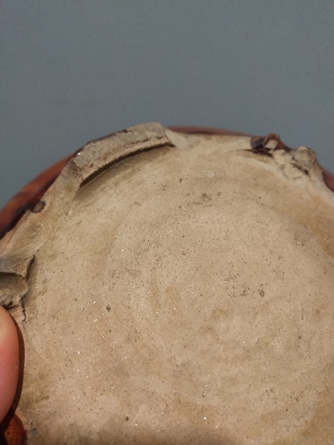 古玩陶瓷清代，三彩三足爐拍賣，當前價格2222元