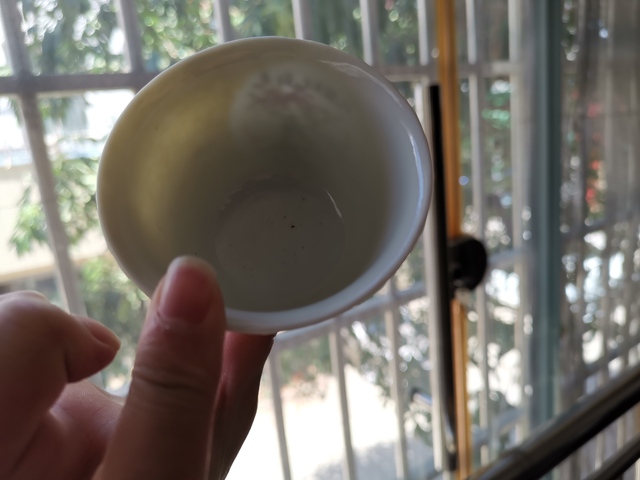 古玩陶瓷竹石牡丹杯拍賣，當(dāng)前價(jià)格5000元