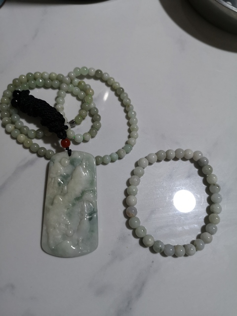 古玩玉器第九圖起三件一起，山水牌子拍賣，當前價格450元