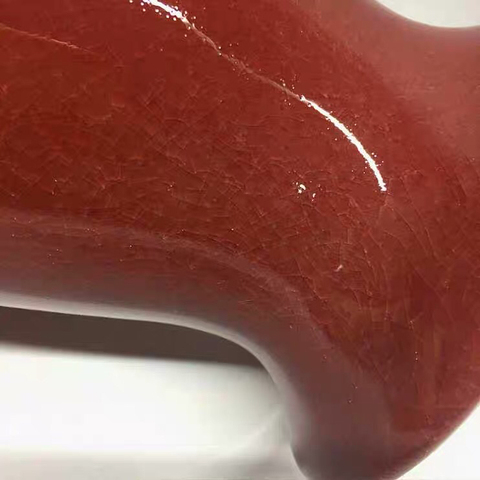 古玩陶瓷紅釉瓶拍賣,當前價格0元