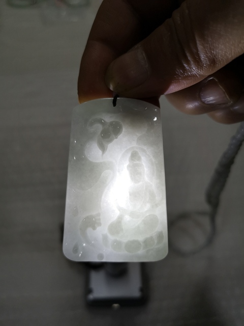 古玩玉器觀音拍賣,當前價格680元