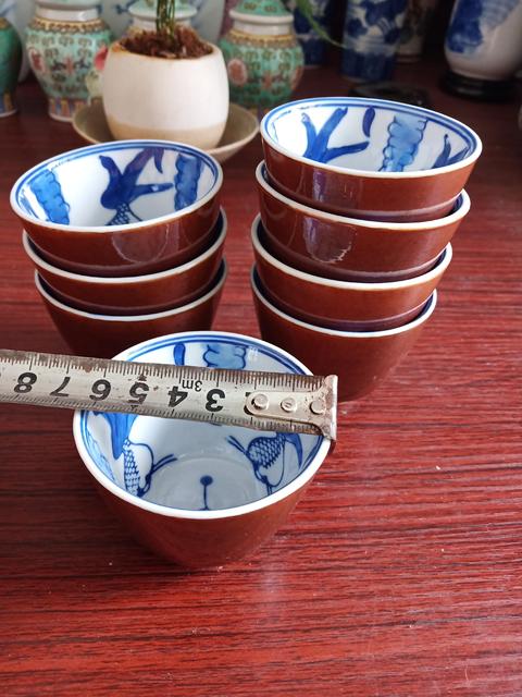 古玩陶瓷魚藻紋青花杯15/12/2025拍賣，當前價格2000元