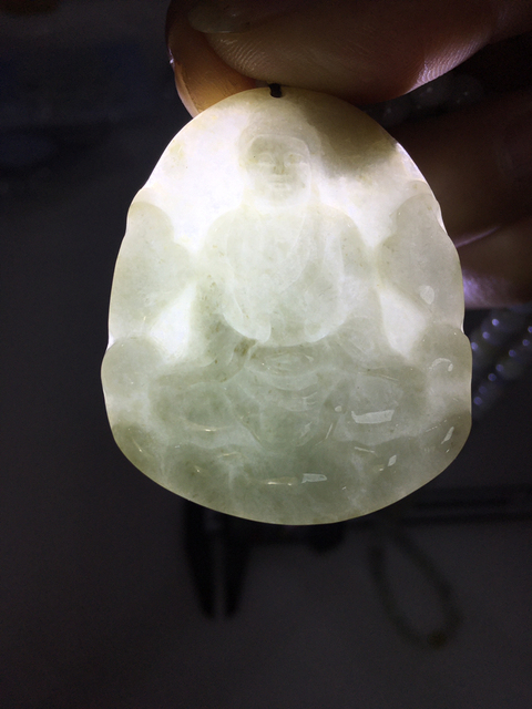 古玩玉器觀音拍賣,當前價格580元