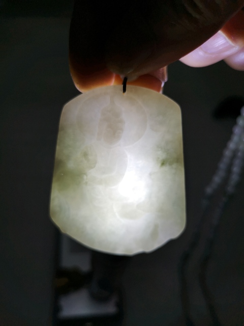 古玩玉器觀音拍賣,當前價格680元