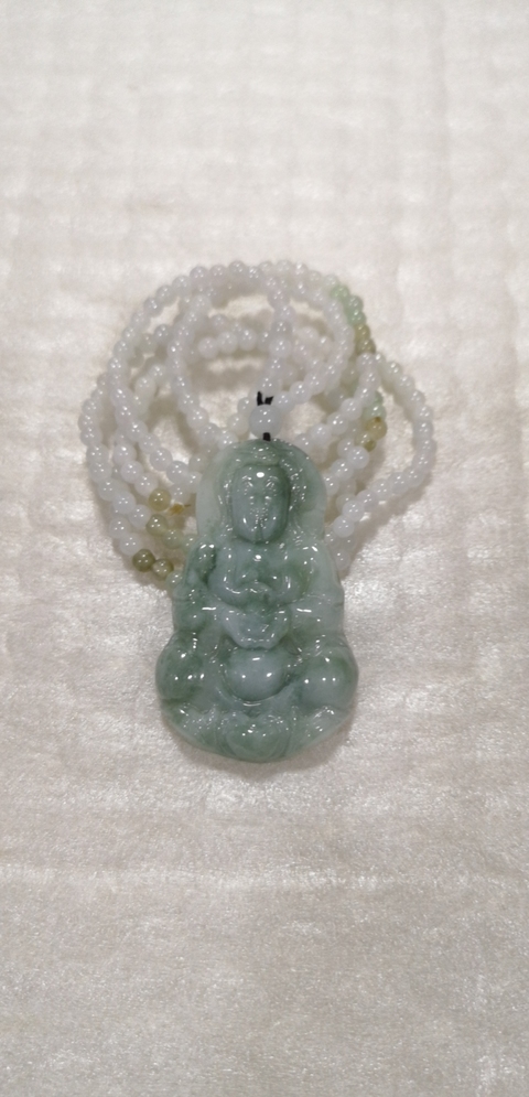 古玩玉器觀音拍賣，當前價格580元