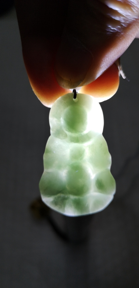 古玩玉器觀音拍賣，當前價格580元