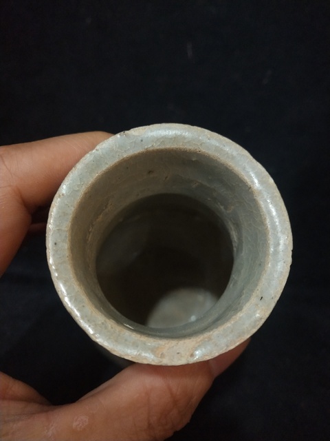 古玩陶瓷影青褐彩瓶拍賣,當前價格2999元