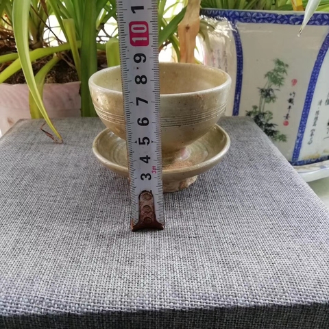 古玩陶瓷三包隋唐青釉盞托拍賣,當前價格4888元
