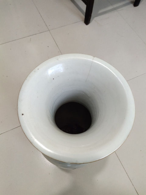 古玩陶瓷民國人物紋彩繪大瓶拍賣，當前價格500元