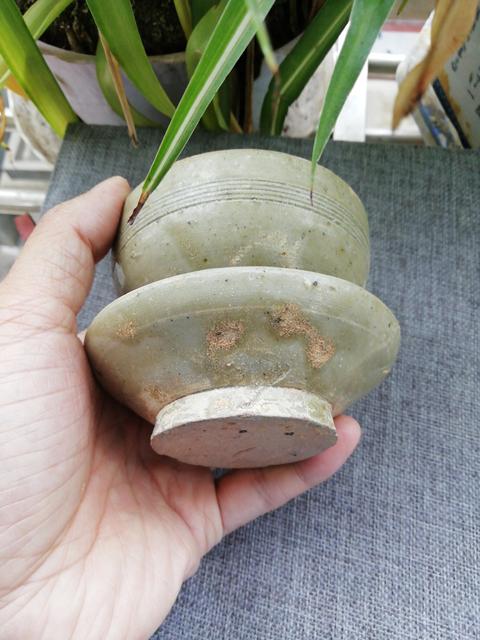 古玩陶瓷三包隋唐青釉盞托拍賣,當前價格4888元