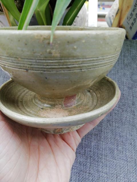 古玩陶瓷三包隋唐青釉盞托拍賣,當前價格4888元