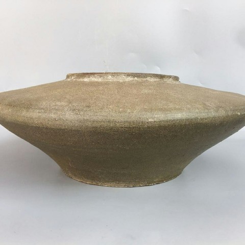 古玩陶瓷元代褐釉大罐（瓶）拍賣，當(dāng)前價(jià)格2800元