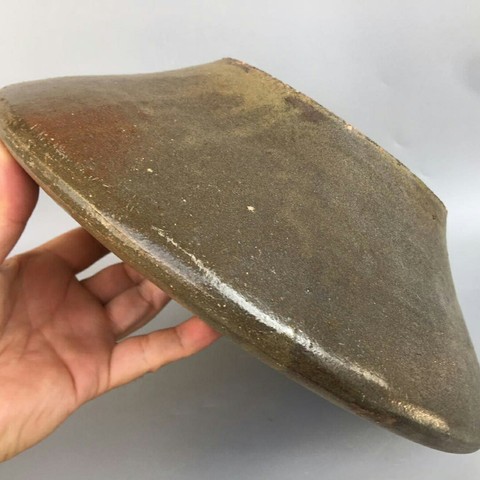 古玩陶瓷元代褐釉大罐（瓶）拍賣，當(dāng)前價(jià)格2800元