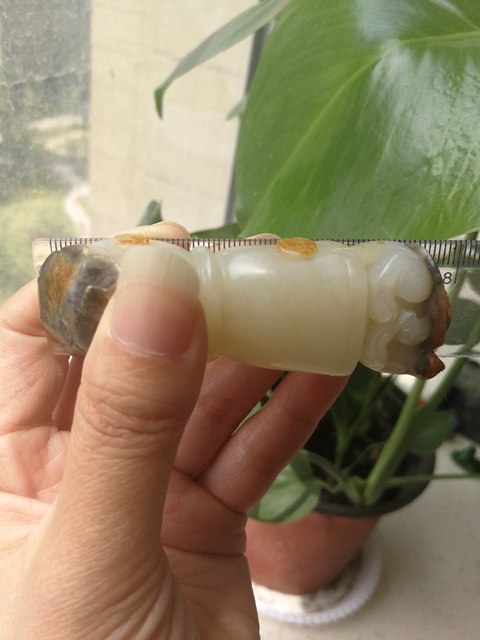 古玩玉器和田玉金皮籽料長(zhǎng)壽掛件拍賣,當(dāng)前價(jià)格1000元