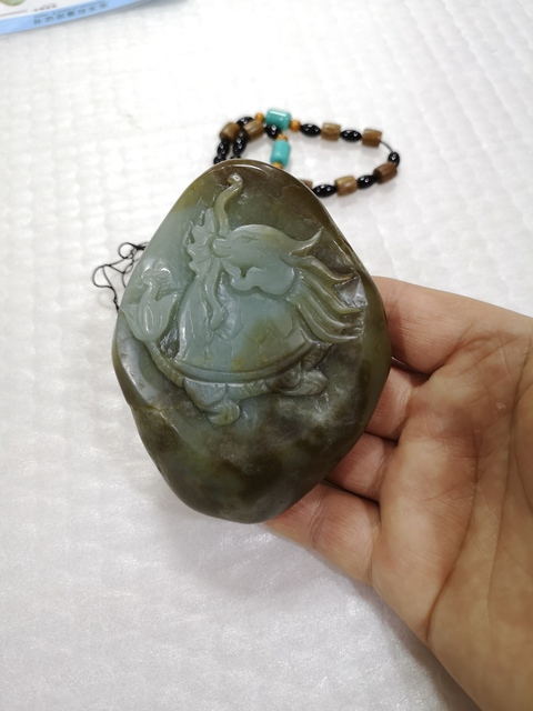 古玩玉器龍龜拍賣，當前價格220元